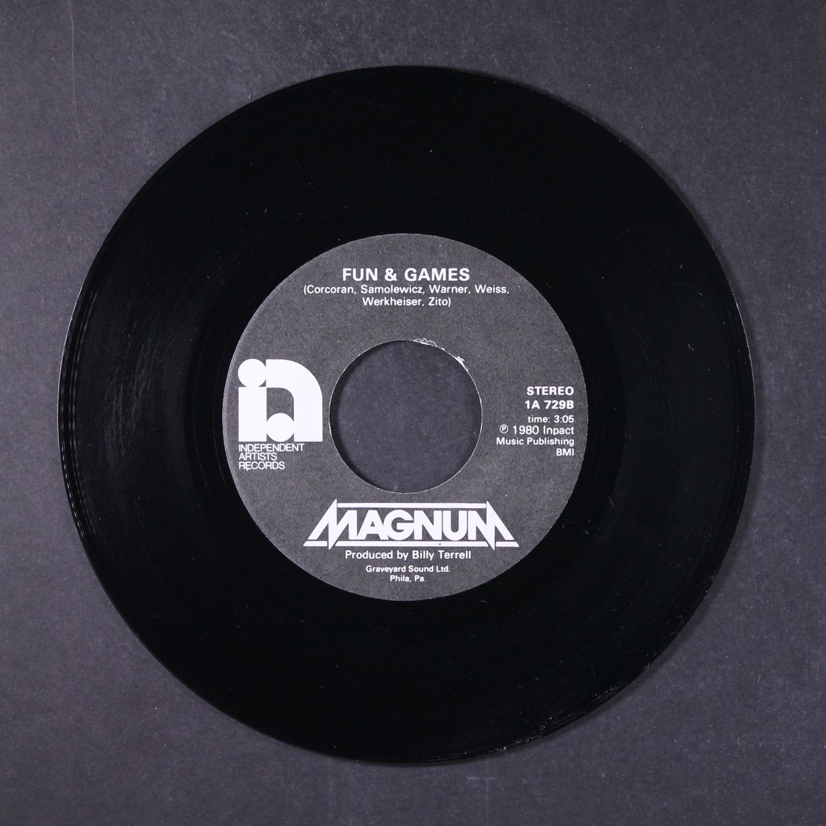 rock and roll man / fun and games by MAGNUM