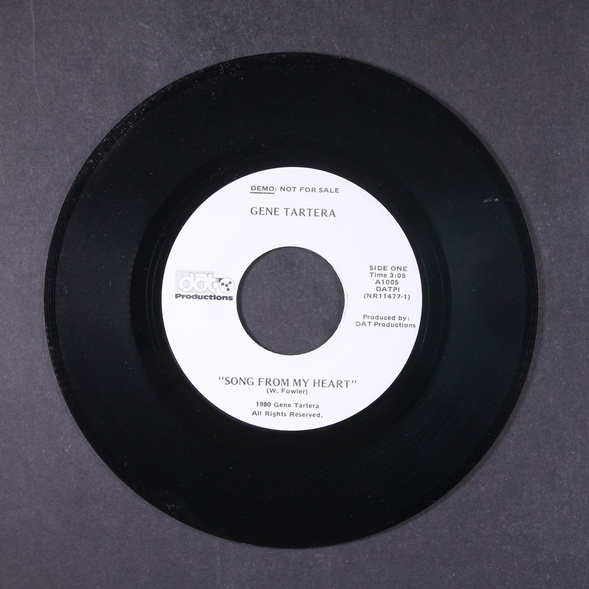 touching you / song from my heart by GENE TARTERA