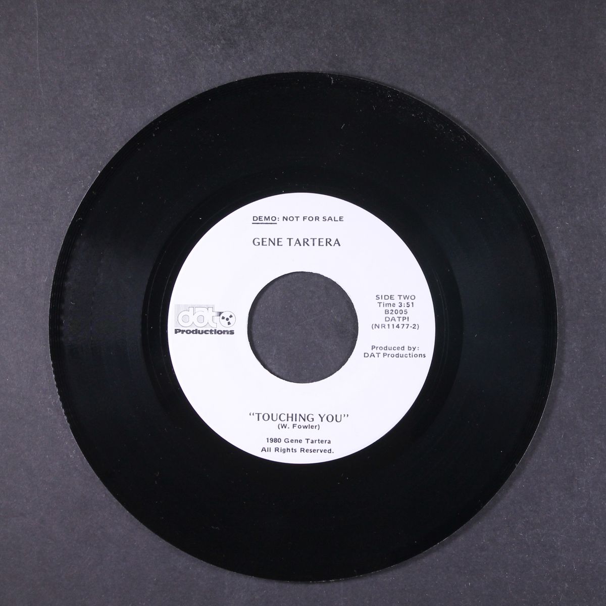 touching you / song from my heart by GENE TARTERA