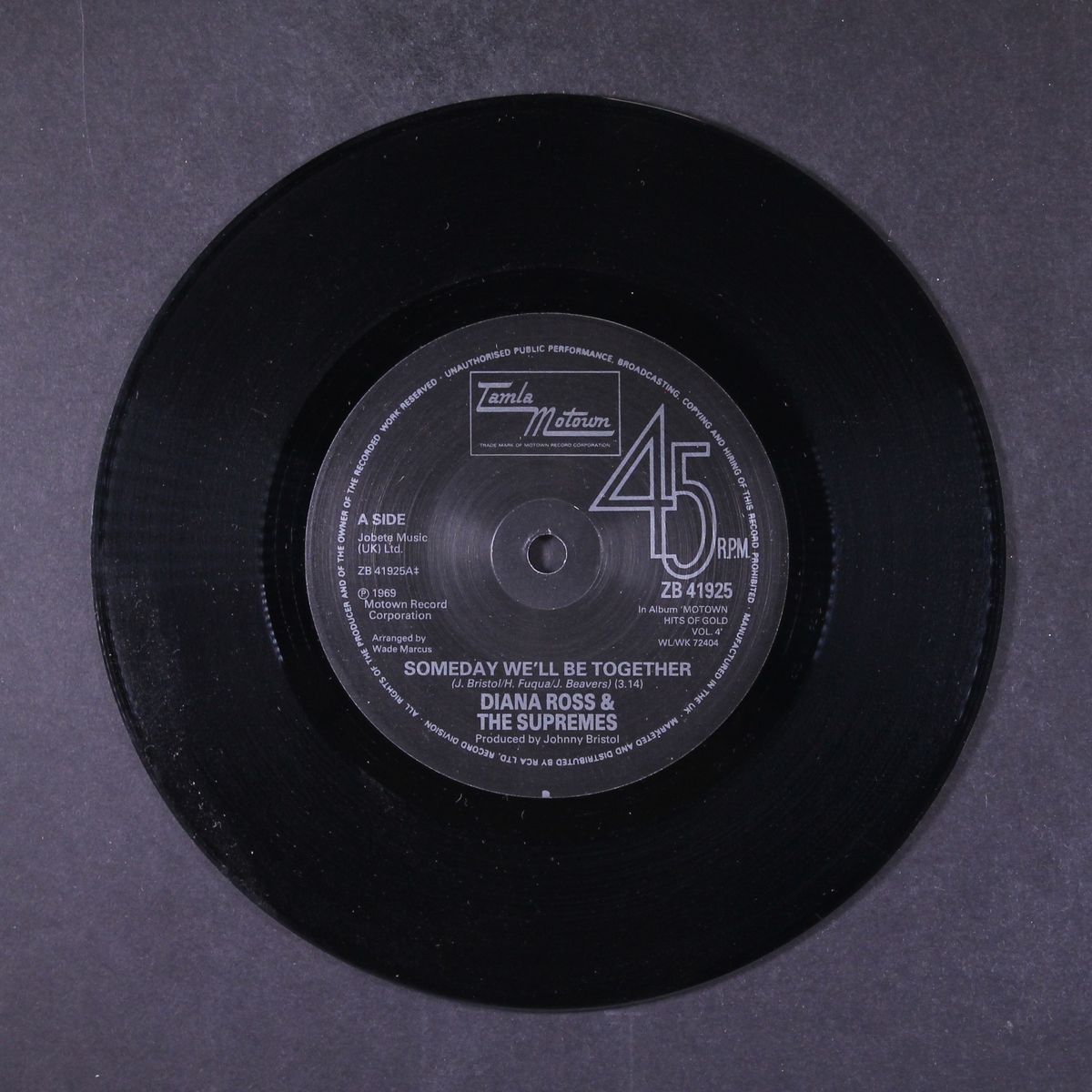 someday we'll be together / my world is empty without you by DIANA ROSS & SUPREMES