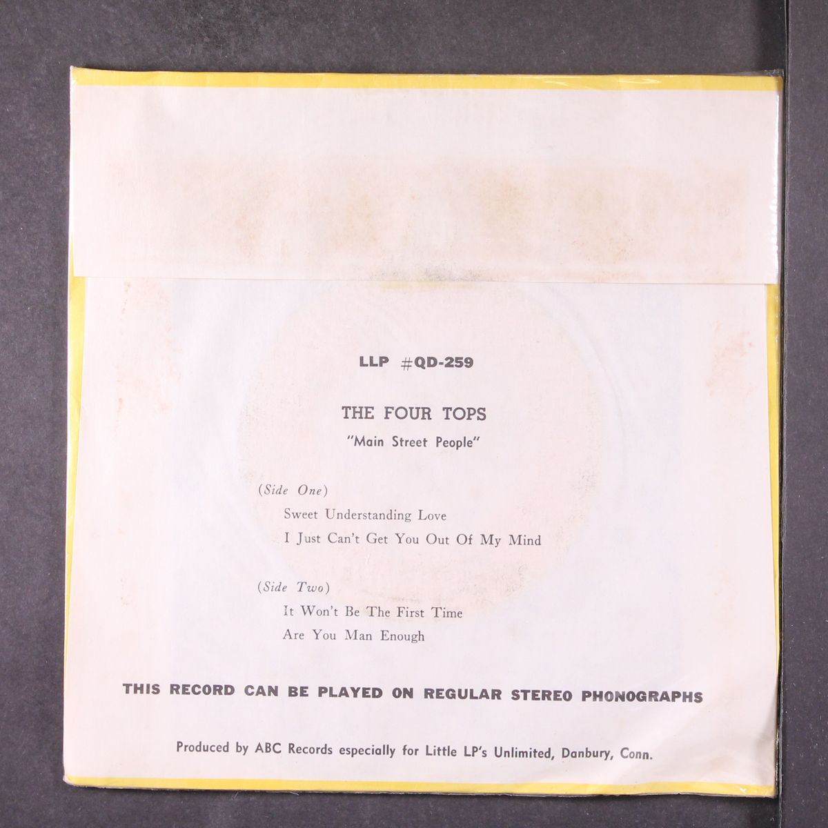 main street people by FOUR TOPS