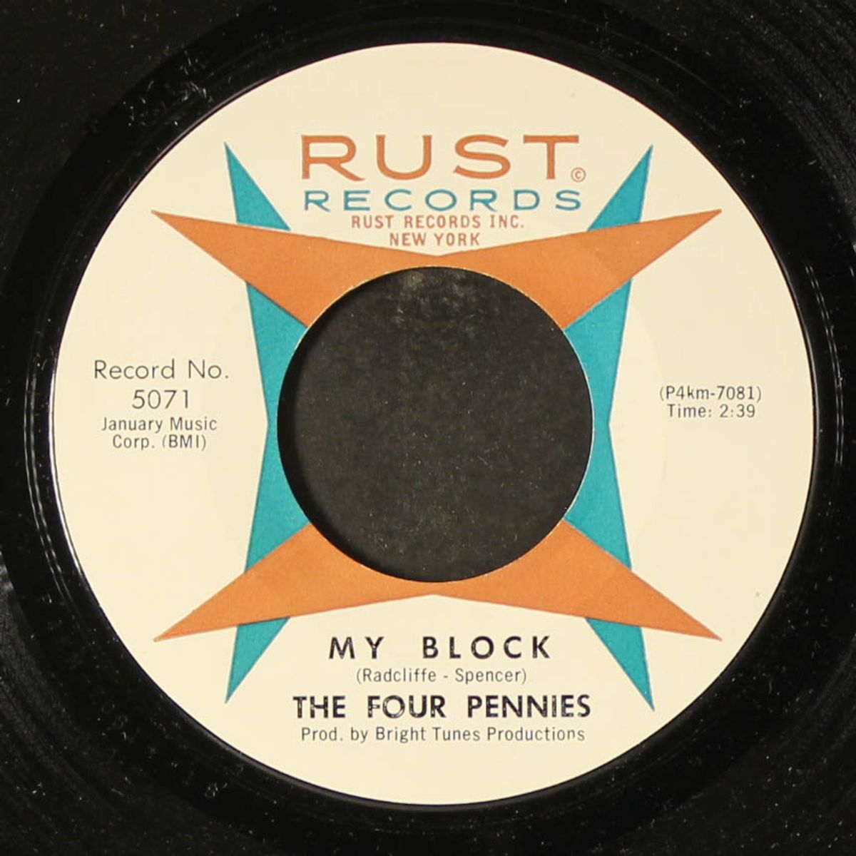 my block / dry your eyes by FOUR PENNIES