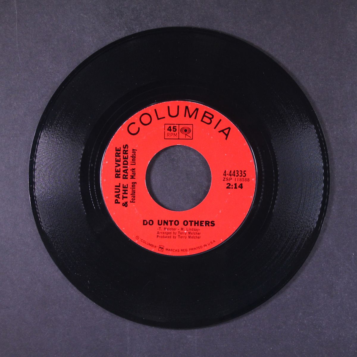 peace of mind / do unto others by PAUL REVERE & RAIDERS