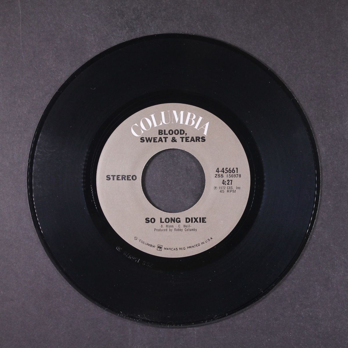 so long dixie / alone by BLOOD, SWEAT & TEARS