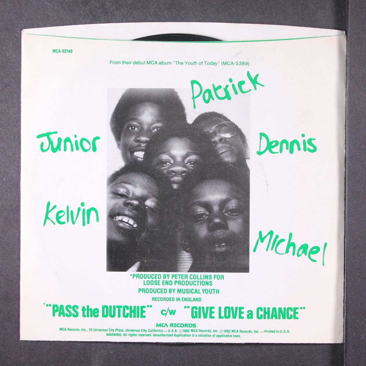 pass the dutchie by MUSICAL YOUTH