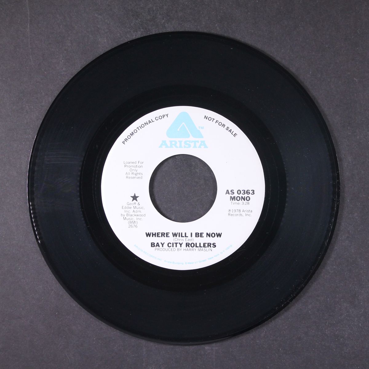where will i be now / mono by BAY CITY ROLLERS