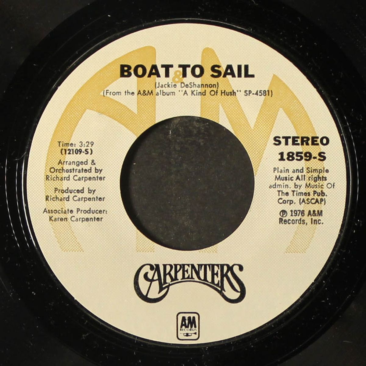 goofus / born to sail by CARPENTERS