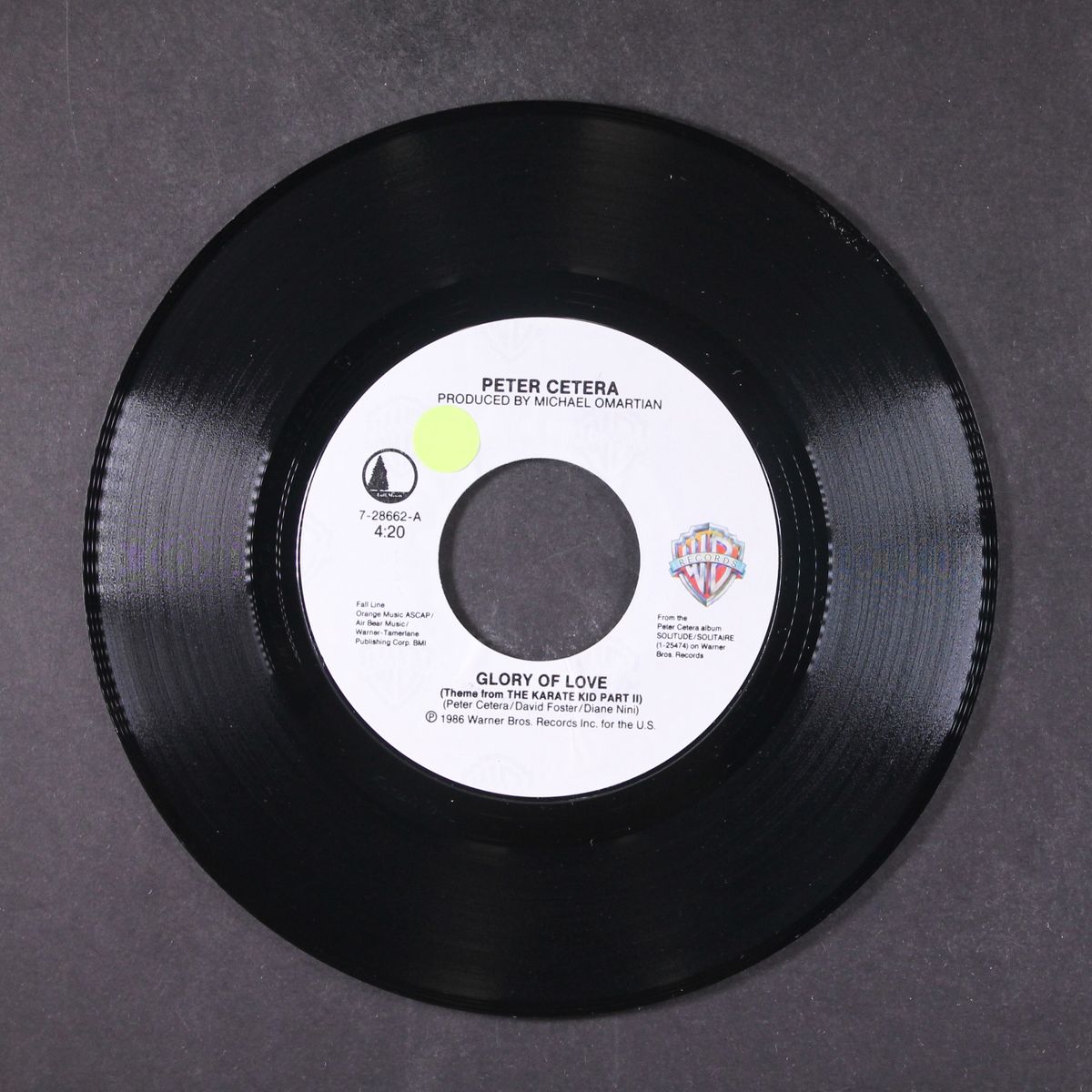 glory of love / on the line by PETER CETERA