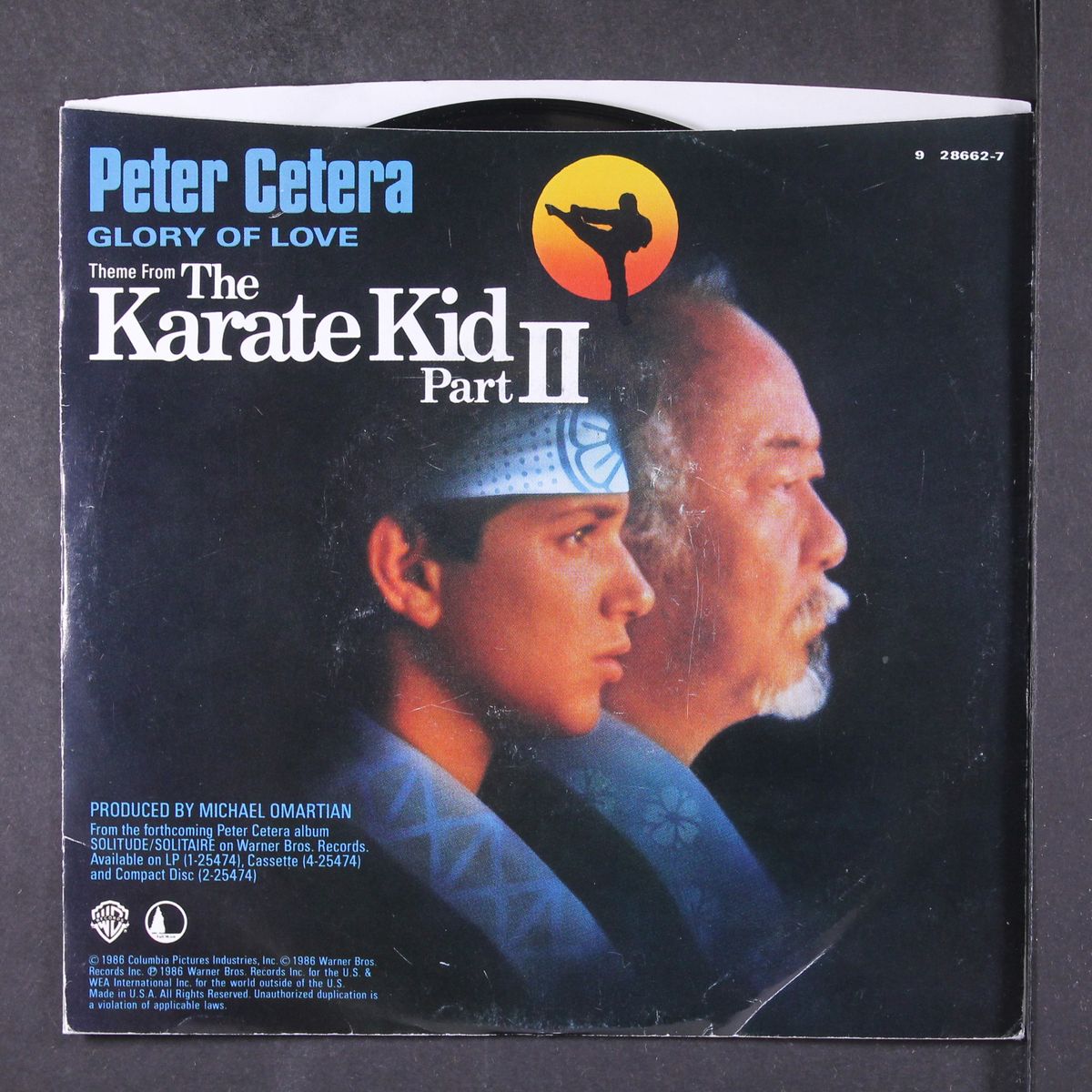 glory of love / on the line by PETER CETERA