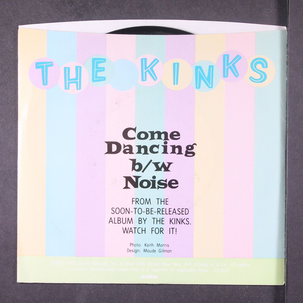 come dancing / noise by KINKS