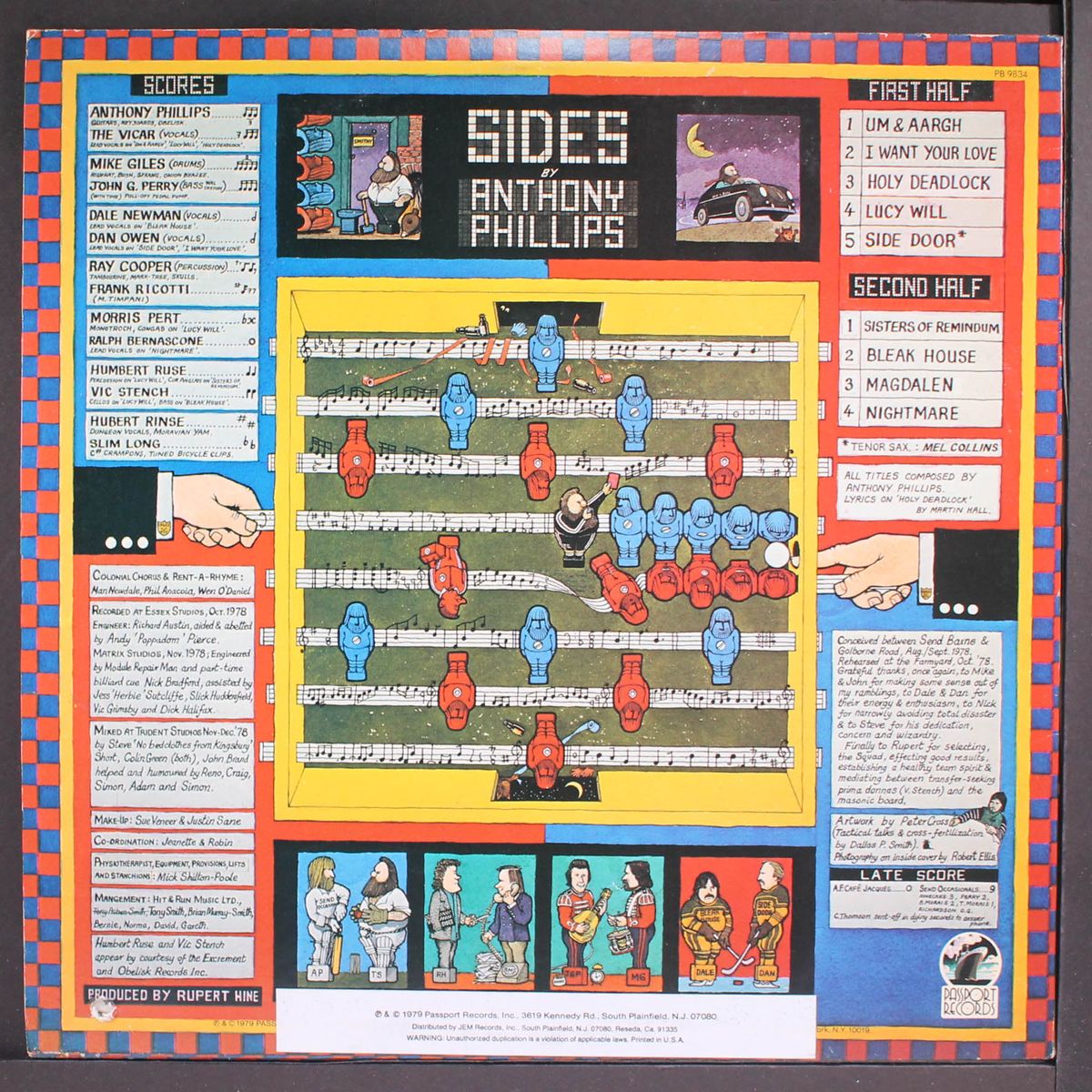 sides by ANTHONY PHILLIPS