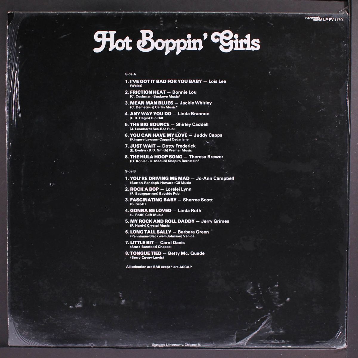 hot boppin' girls vol. 2 by VARIOUS