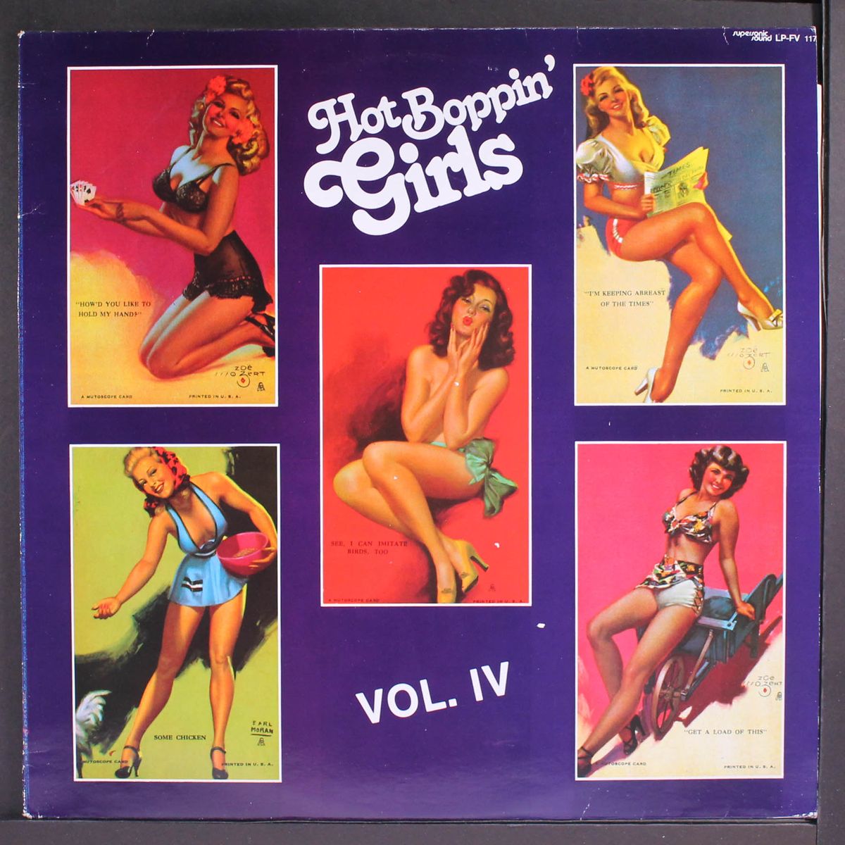 hot boppin' girls vol. 4 by VARIOUS
