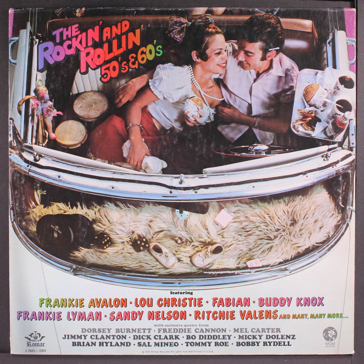 the rockin' and rollin' 50's and 60's by VARIOUS
