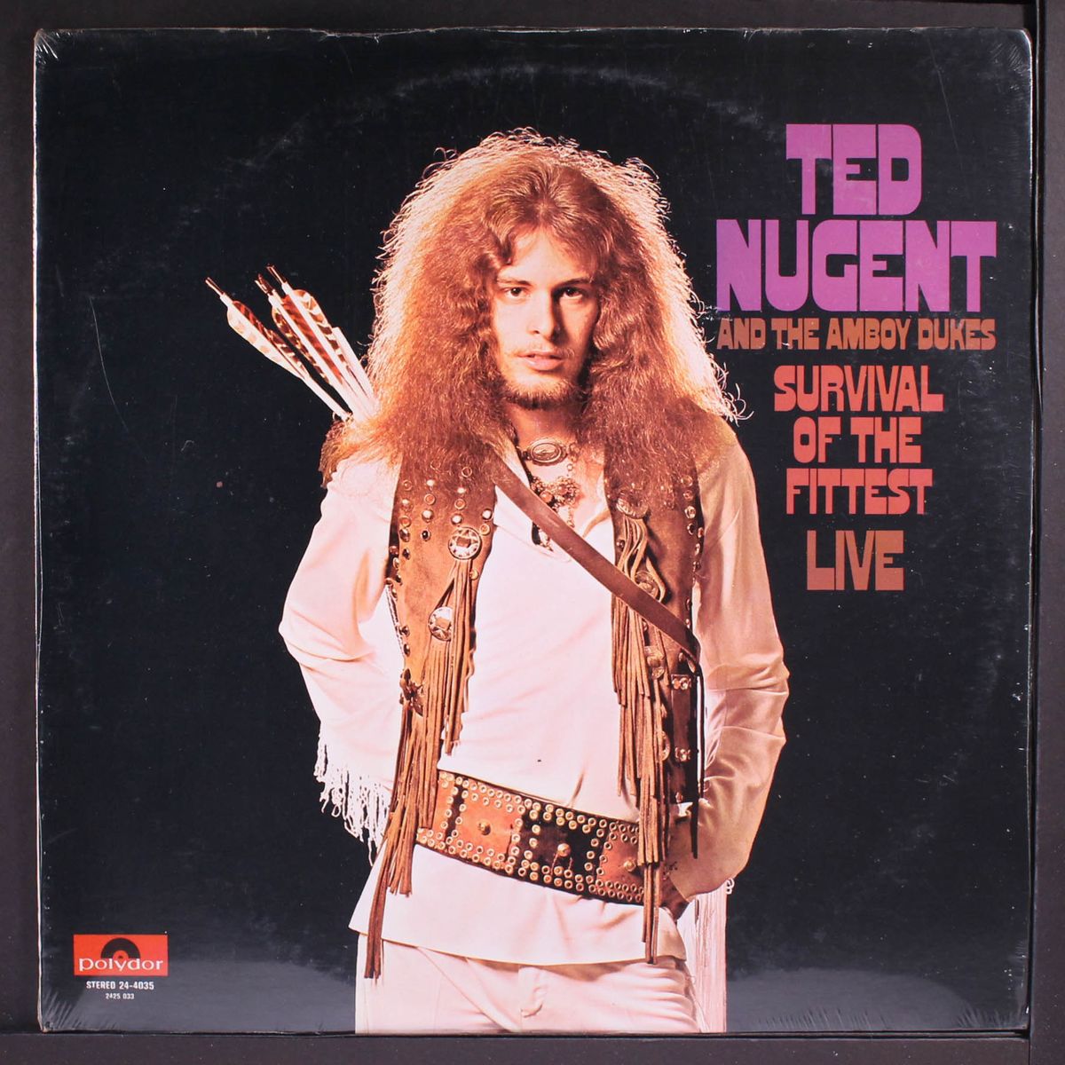 survival of the fittest, live by TED NUGENT & AMBOY DUKES