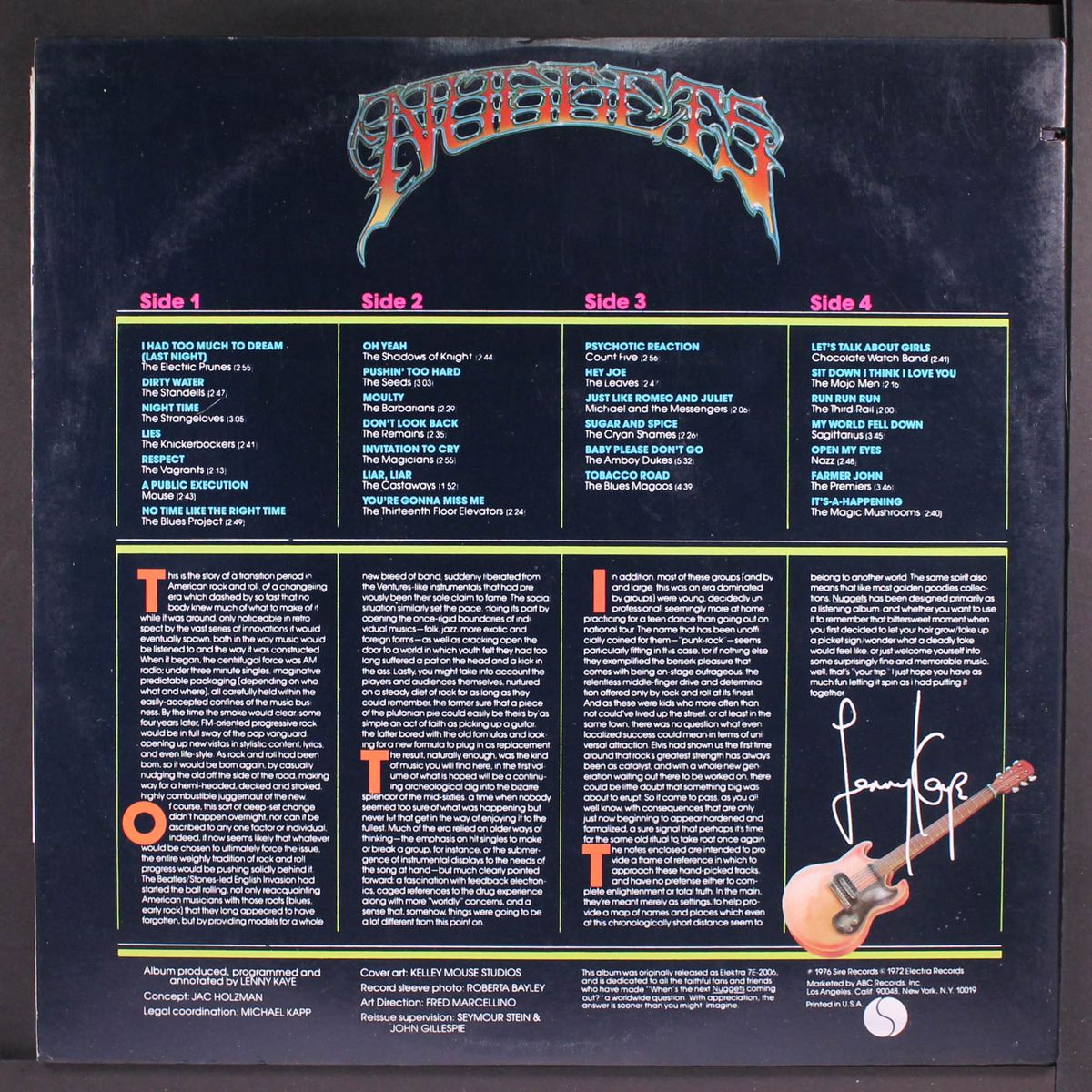 nuggets: original artyfacts from the first psychedelic era by VARIOUS