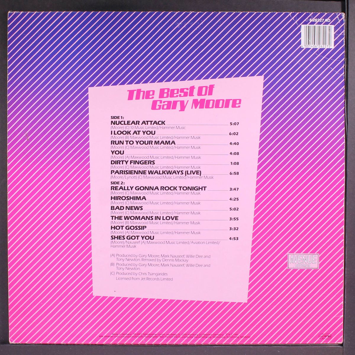more moore; best of gary moore by GARY MOORE