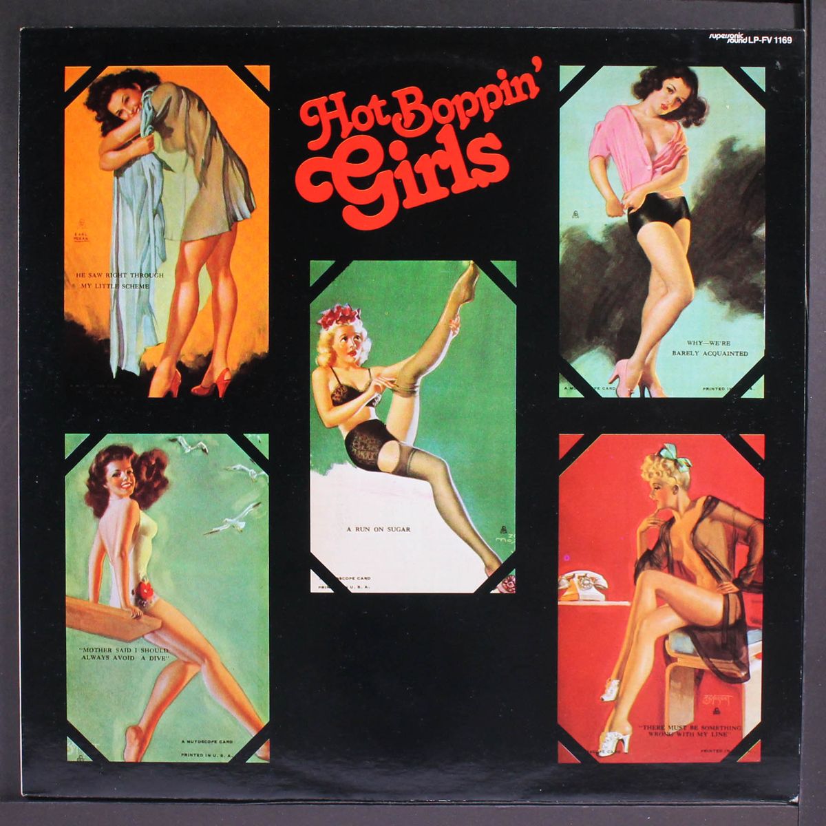 hot boppin' girls by VARIOUS