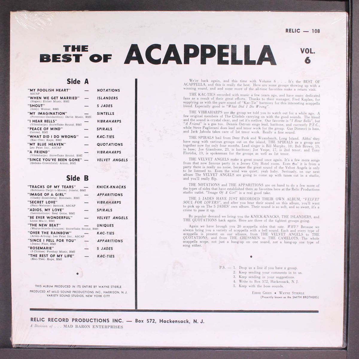 best of acappella, vol. 6 by VARIOUS