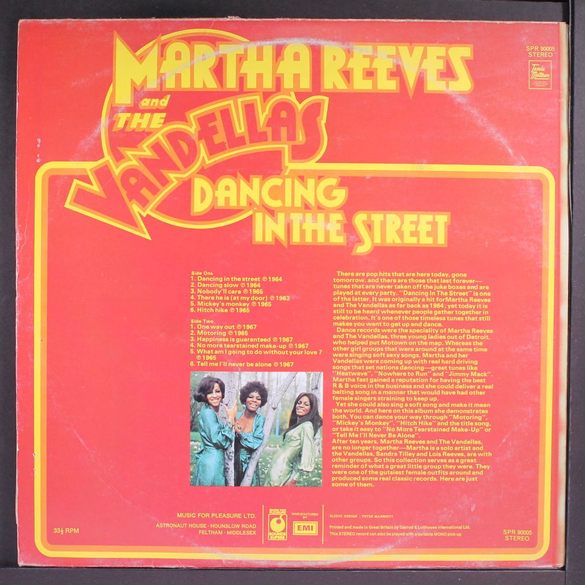 dancing in the street by MARTHA REEVES & VANDELLAS