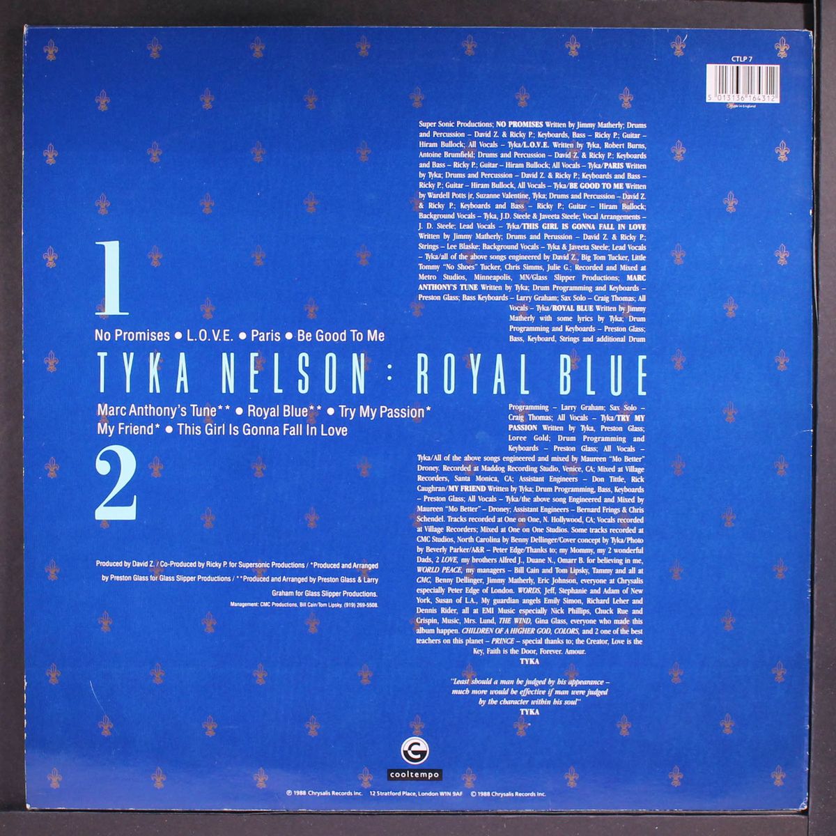 royal blue by TYKA NELSON