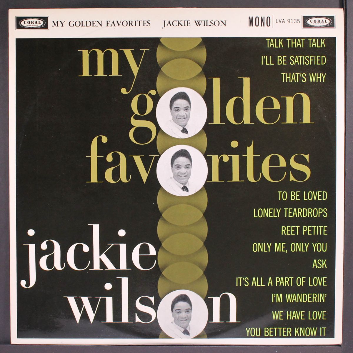 my golden favorites by JACKIE WILSON