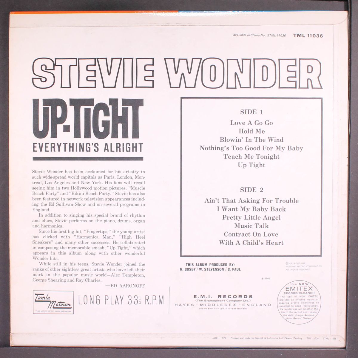 up-tight by STEVIE WONDER
