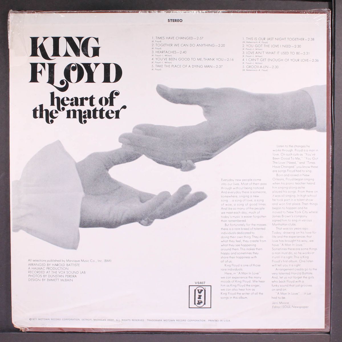 heart of the matter by KING FLOYD