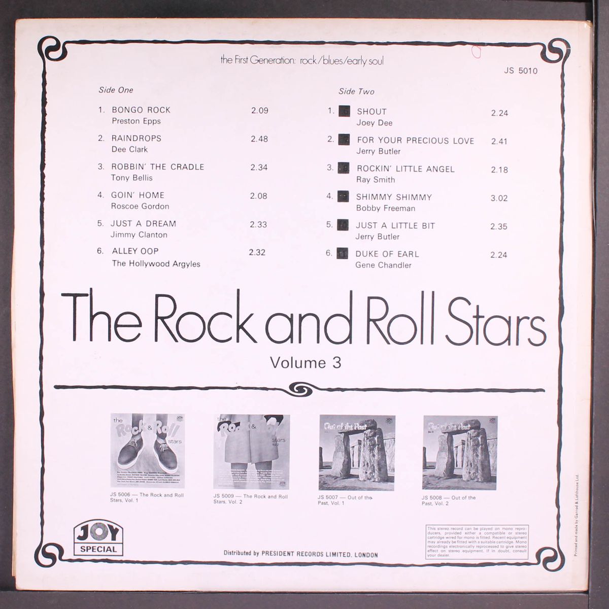 the rock and roll stars vol. 3 by VARIOUS