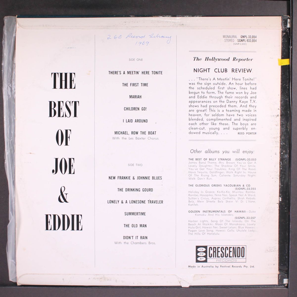 best of by JOE & EDDIE