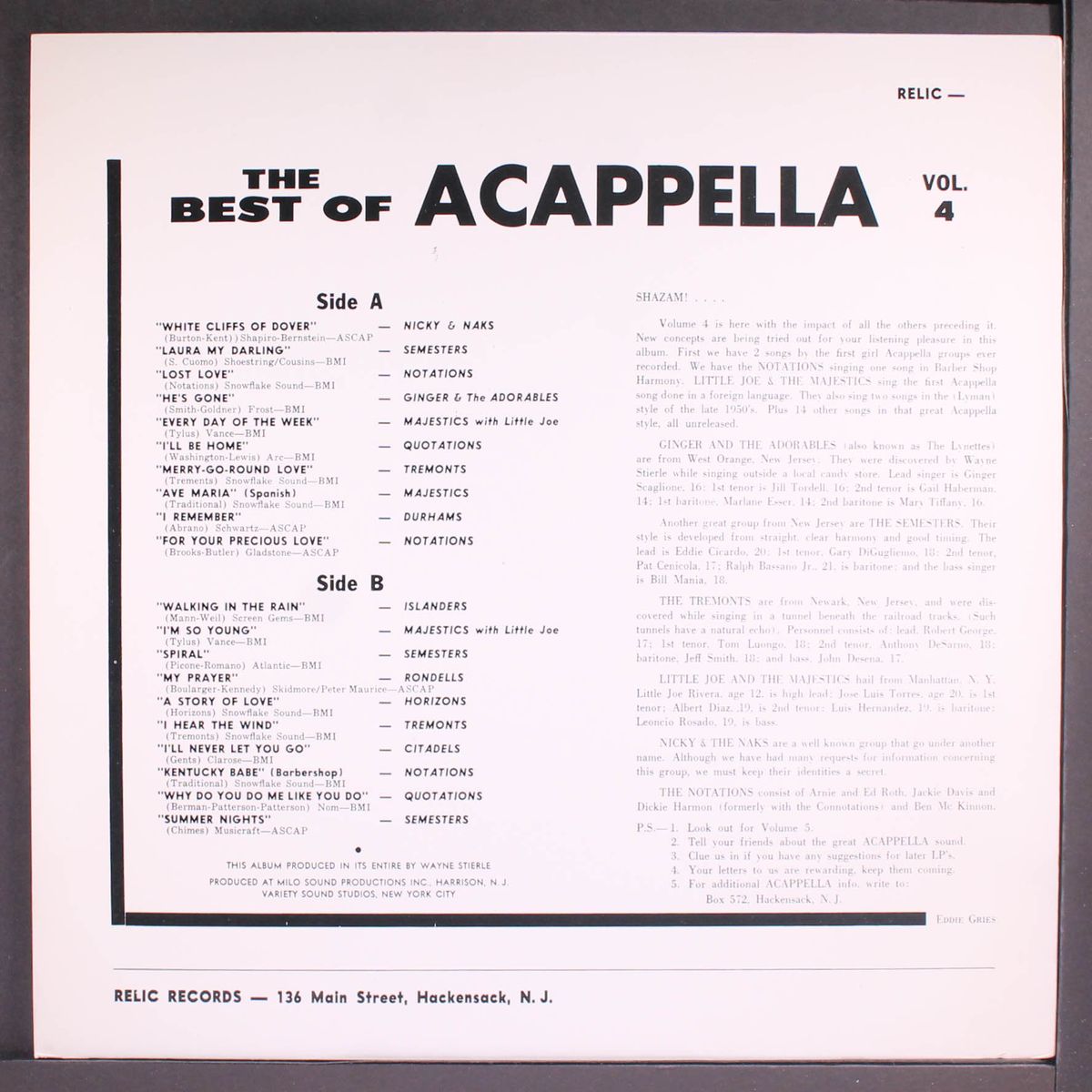best of acappella, vol. 4 by VARIOUS