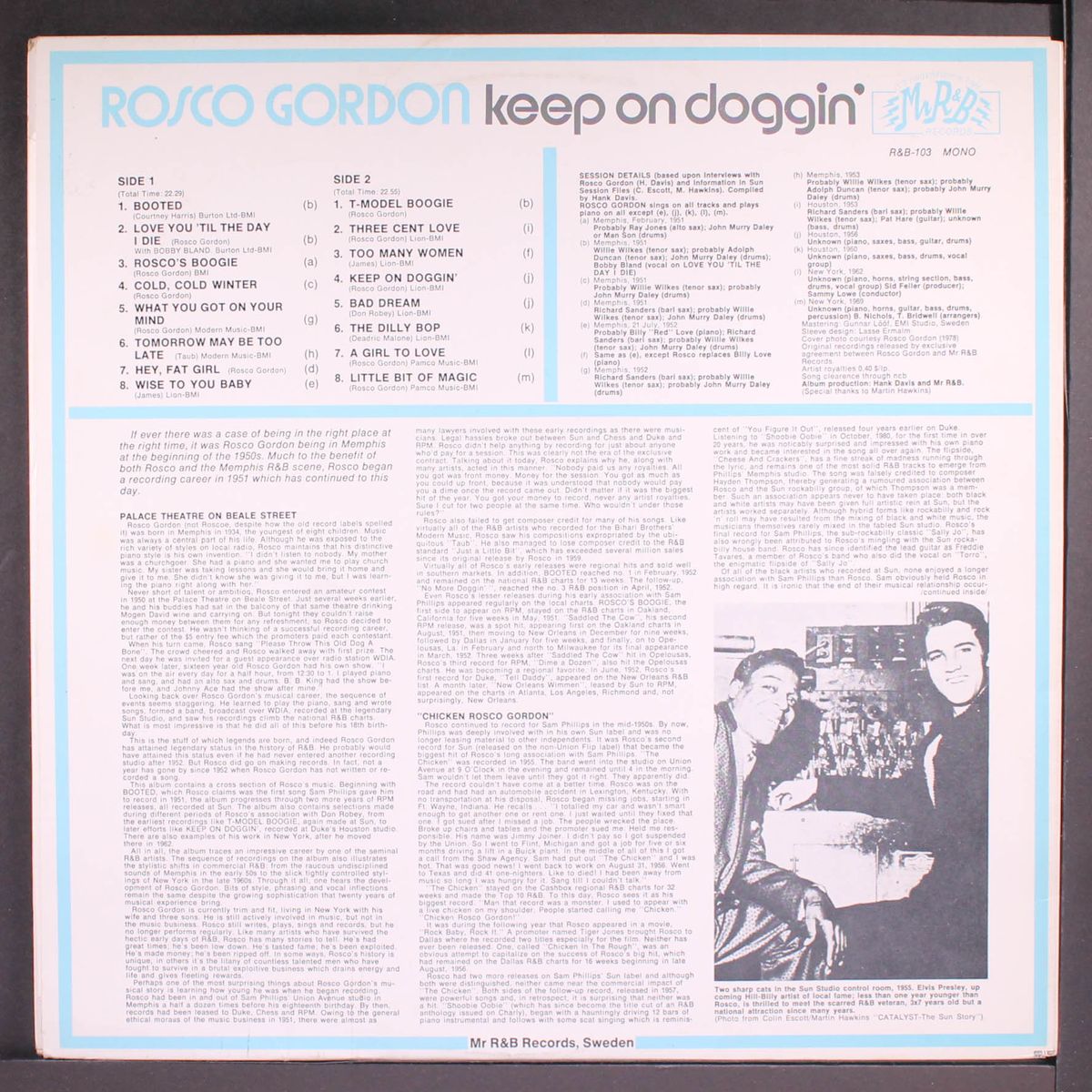 keep on doggin' by ROSCO GORDON