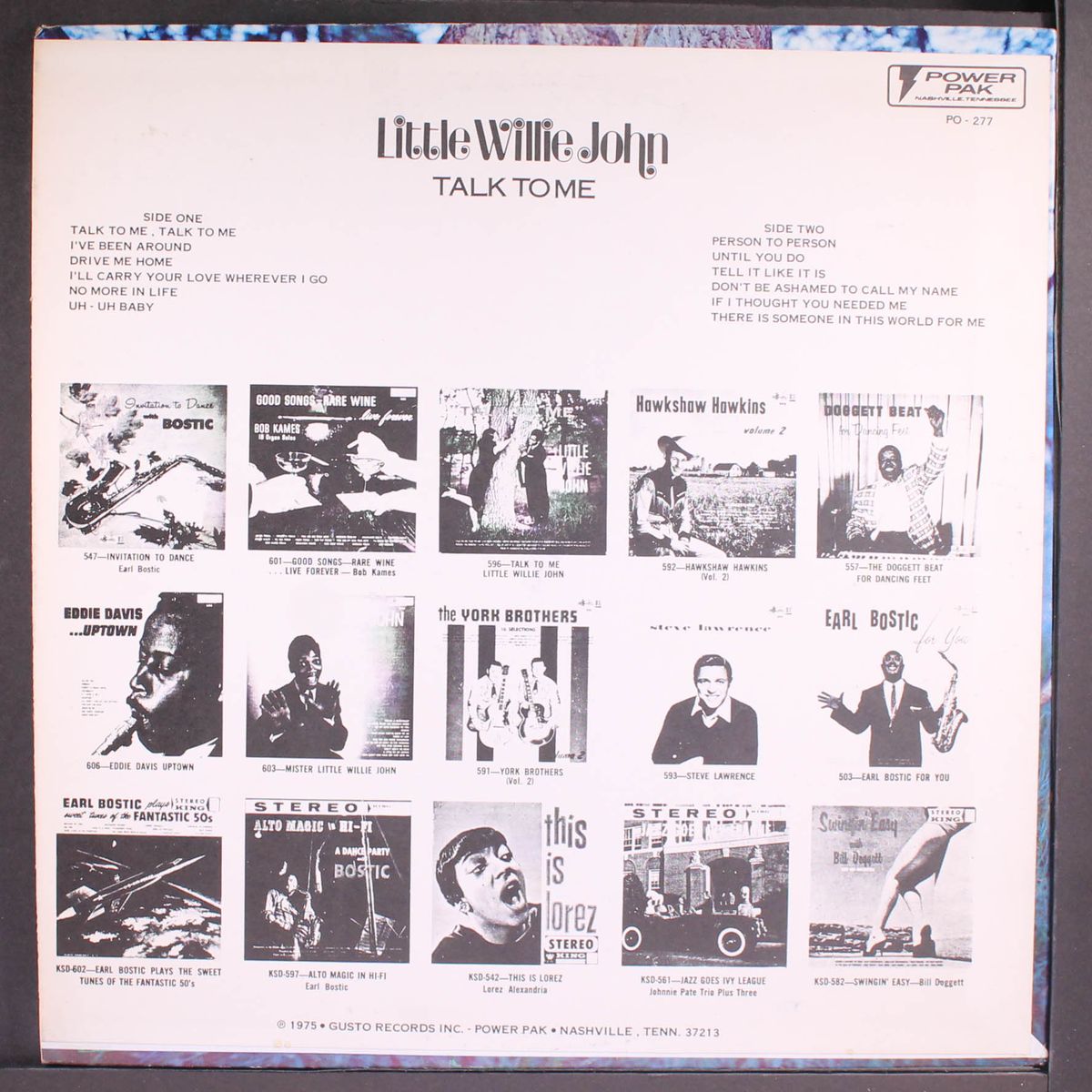 talk to me by LITTLE WILLIE JOHN