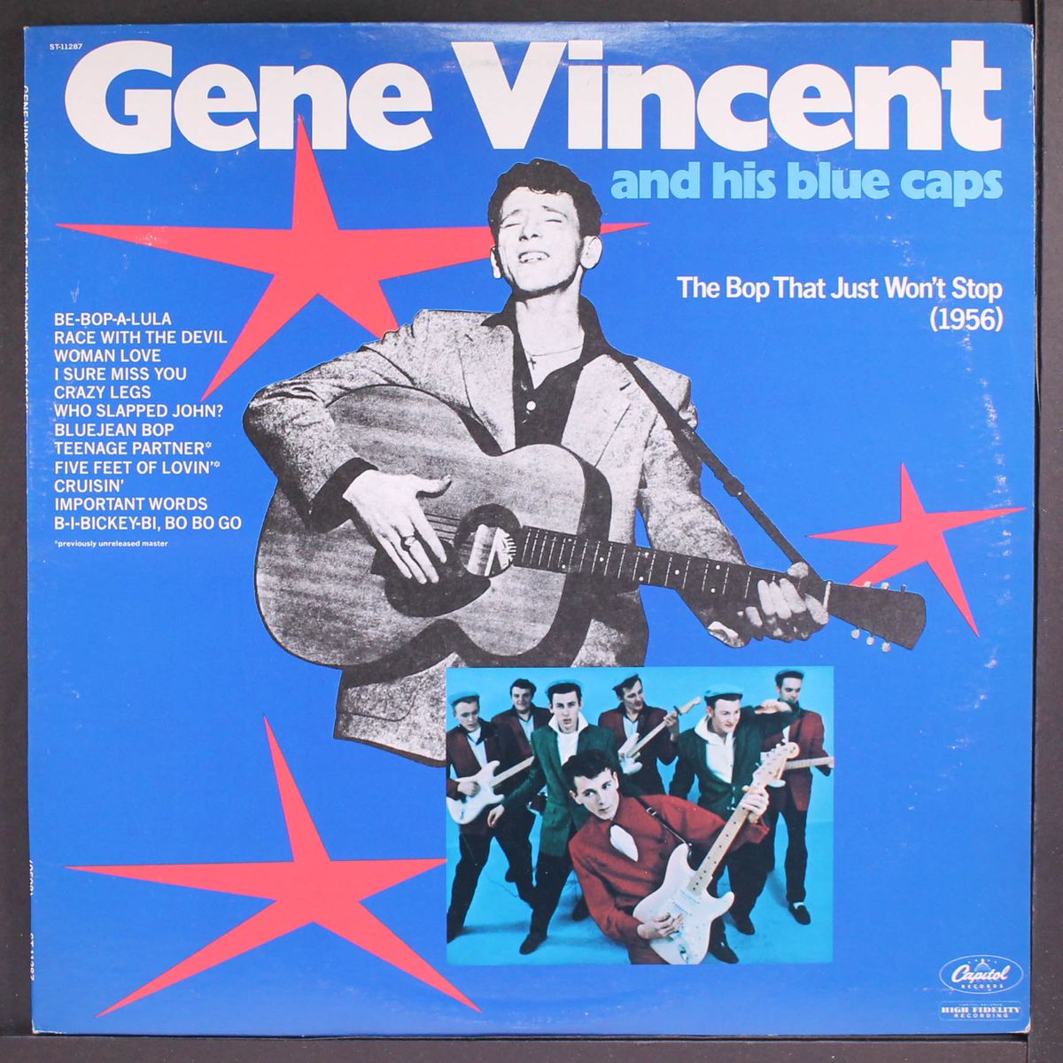 the bop that just won't stop (1956) by GENE VINCENT