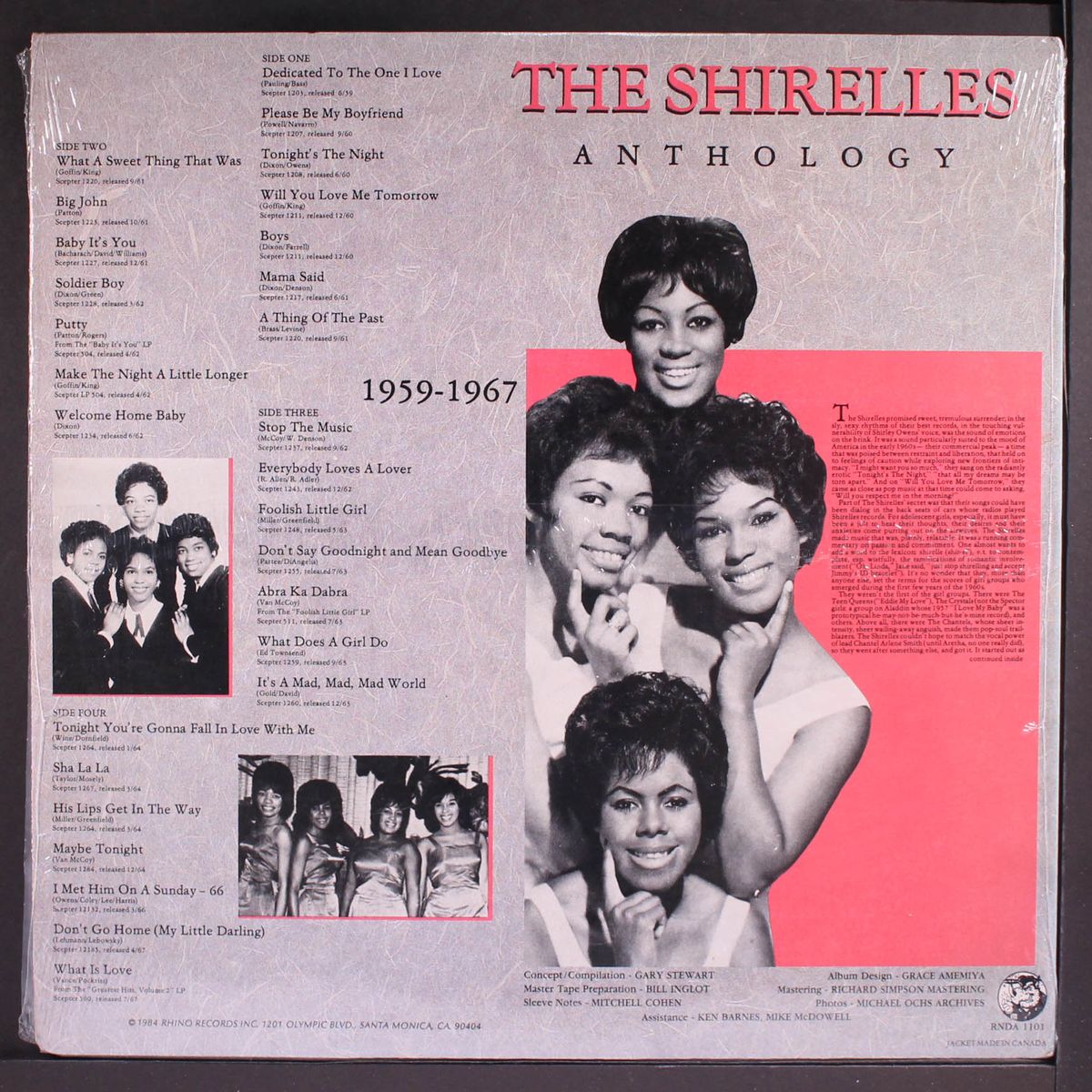 anthology by SHIRELLES
