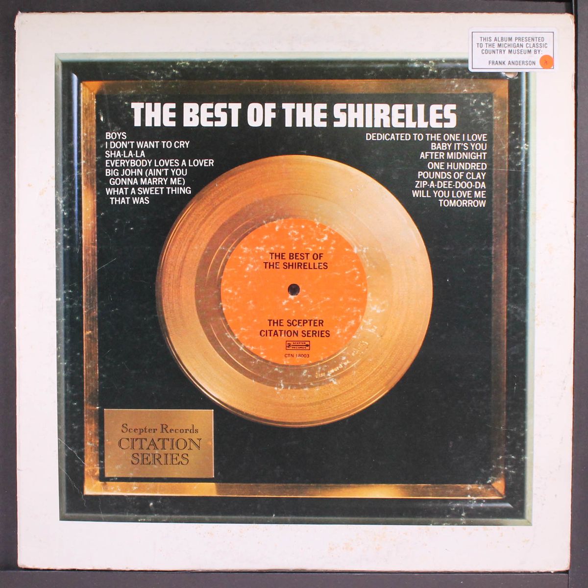 best of shirelles by SHIRELLES