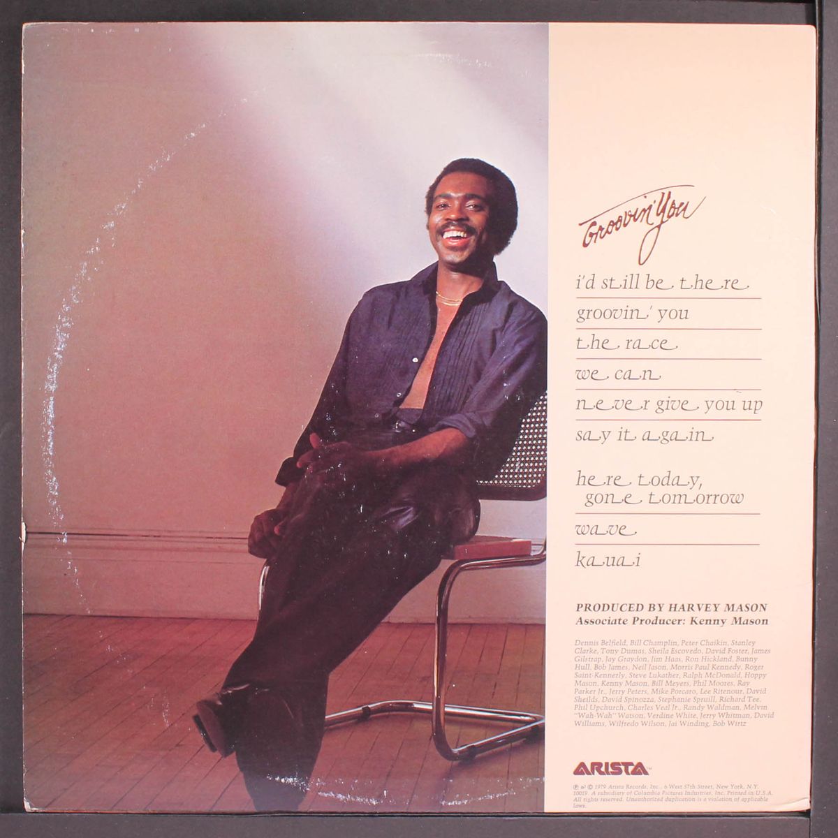 groovin' you by HARVEY MASON