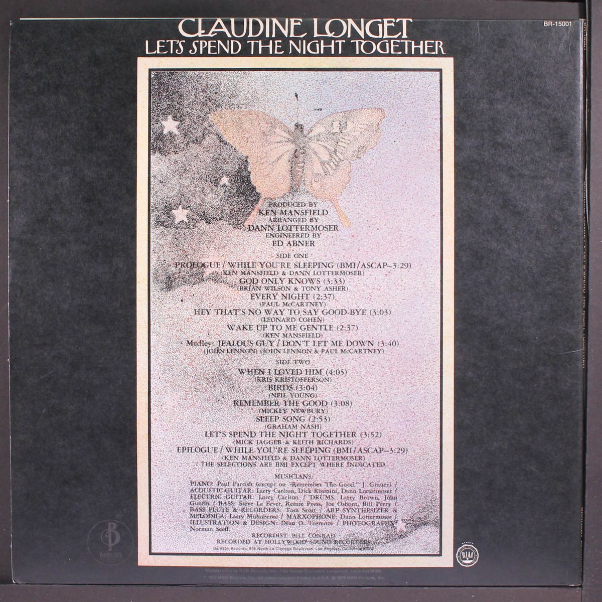 let's spend the night together by CLAUDINE LONGET