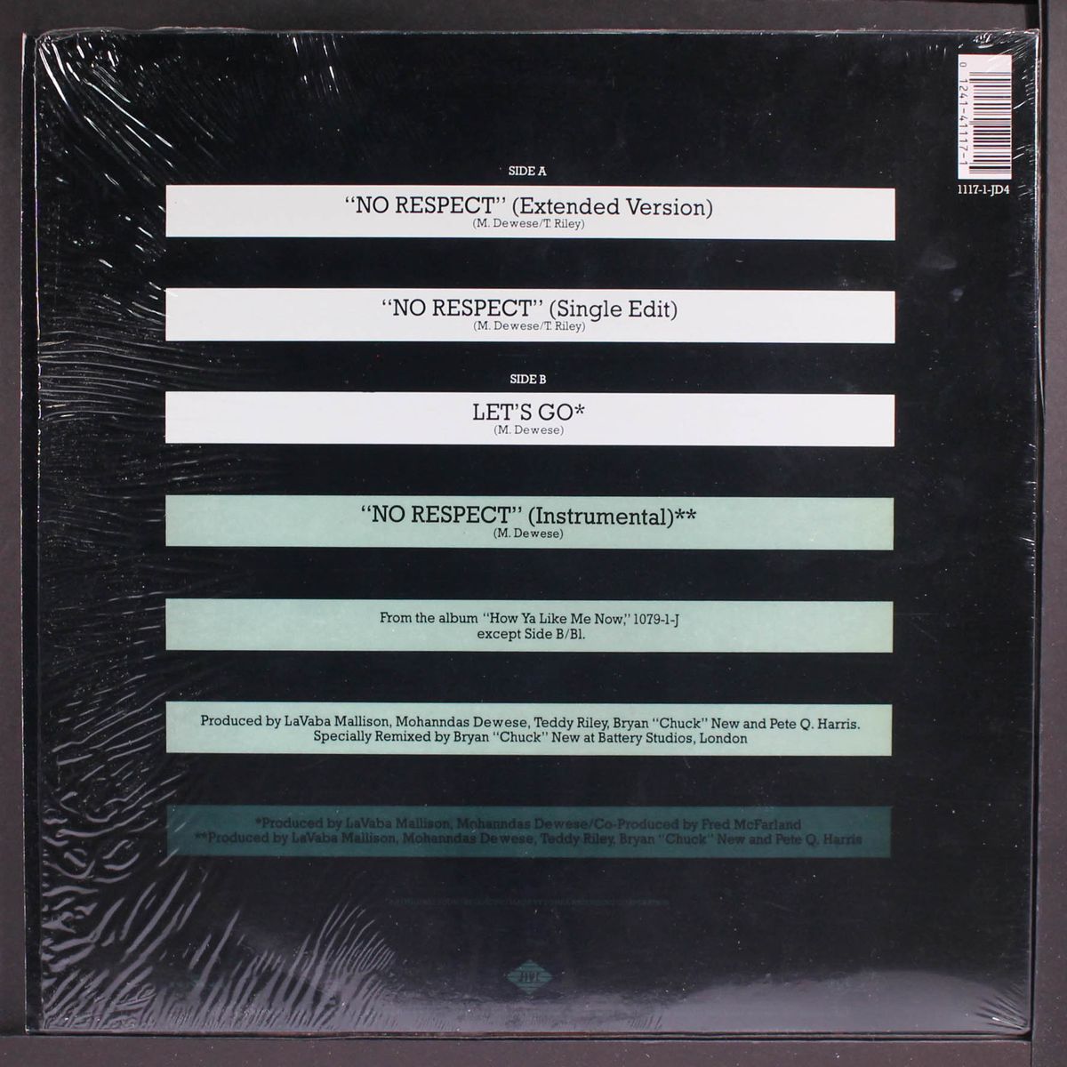 no respect / instro by KOOL MOE DEE