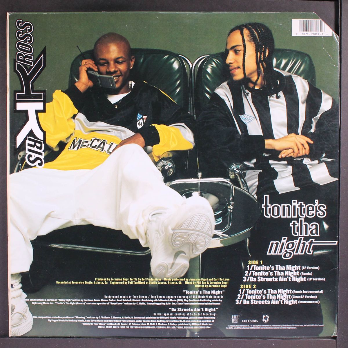 tonite's tha night remix / instro by KRIS KROSS