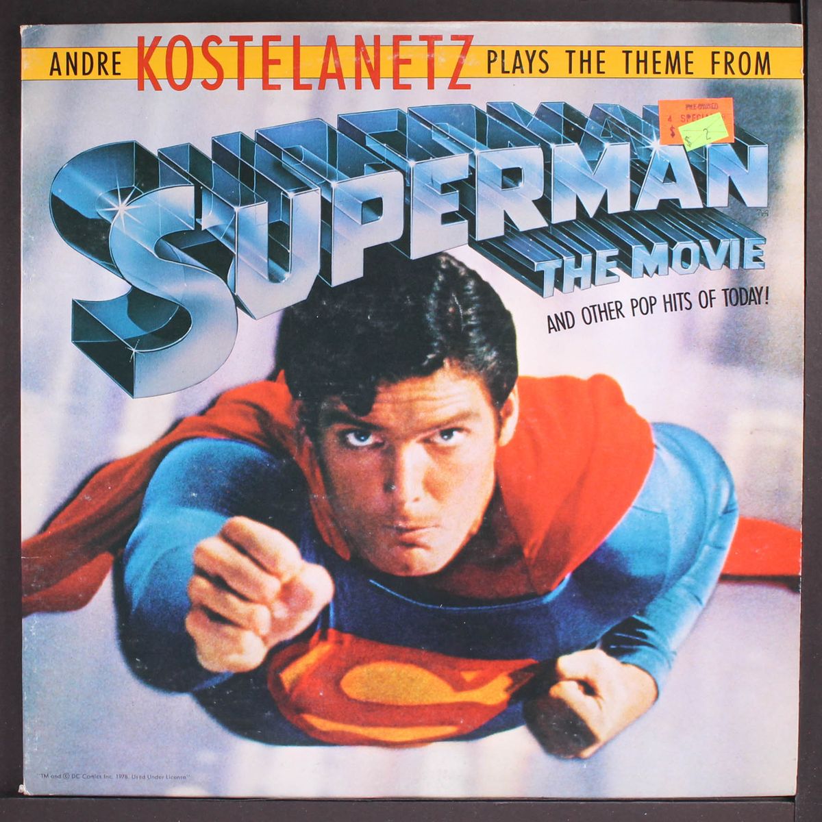 plays the theme from superman...the movie & other pop hits of today by ANDRE KOSTELANETZ