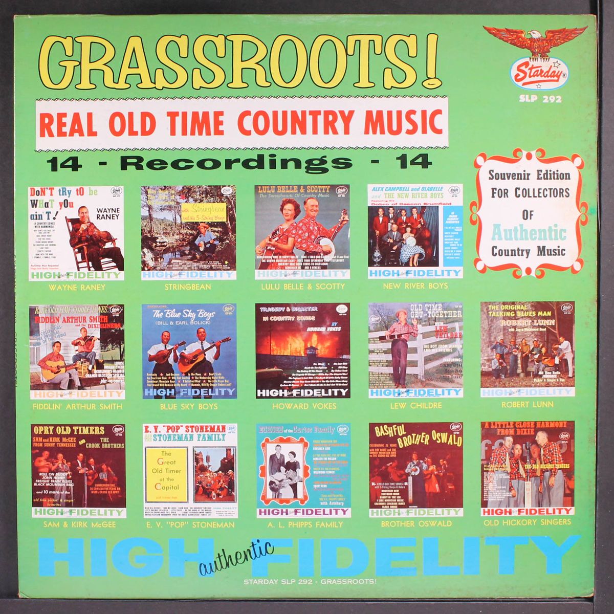 grassroots! real old time country music by VARIOUS