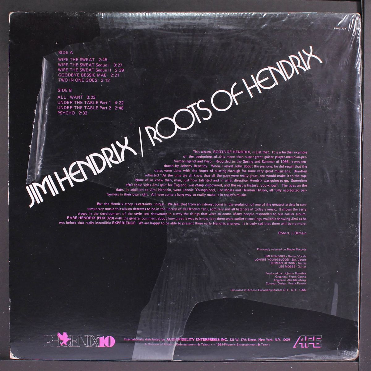 roots of by JIMI HENDRIX
