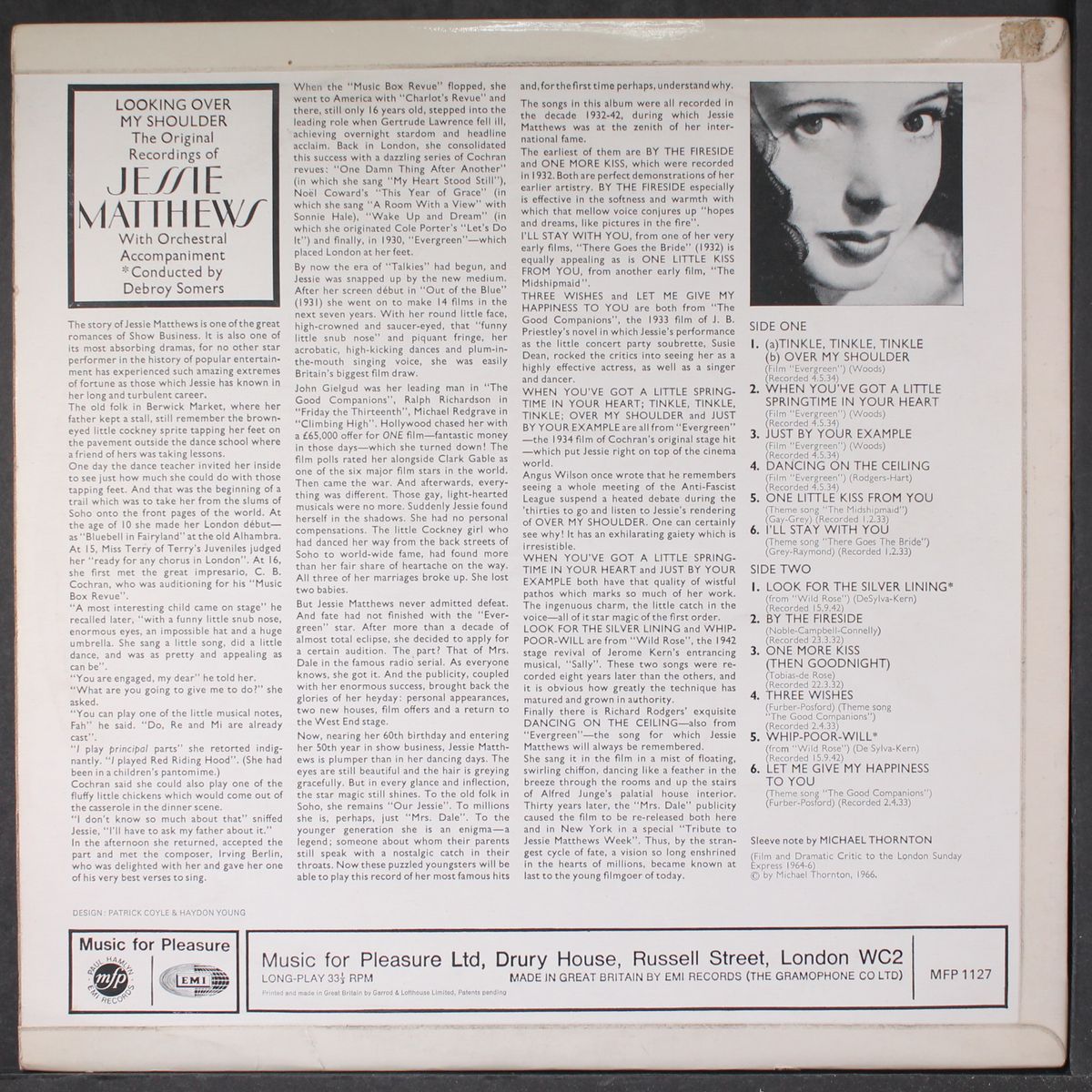 the original recordings of by JESSIE MATTHEWS
