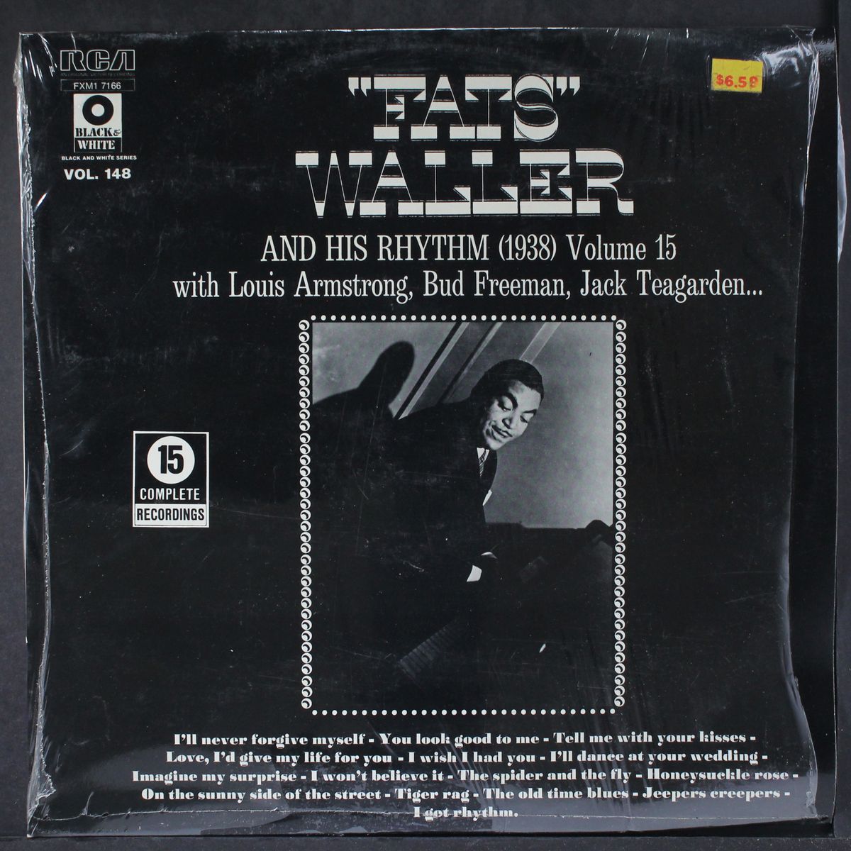 complete recordings, vol. 15 (1938) by FATS WALLER