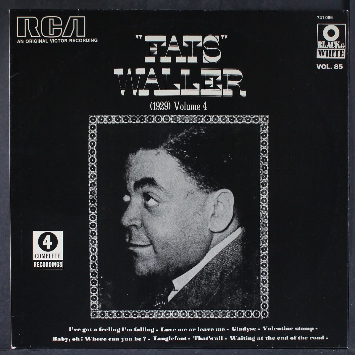 complete recordings, vol. 4 (1929) by FATS WALLER
