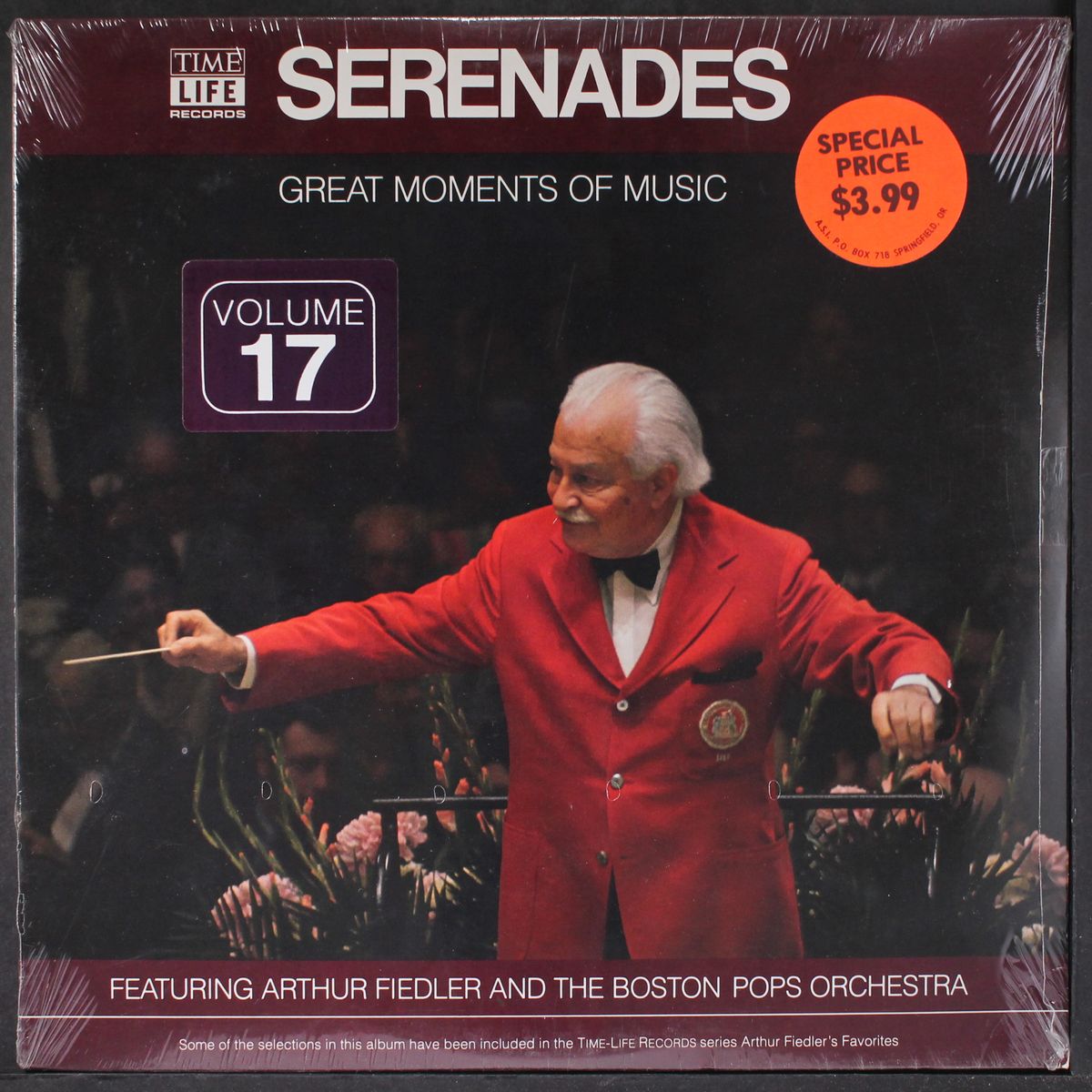 great moments of music, vol. 17: serenades by ARTHUR FIEDLER & BOSTON POPS
