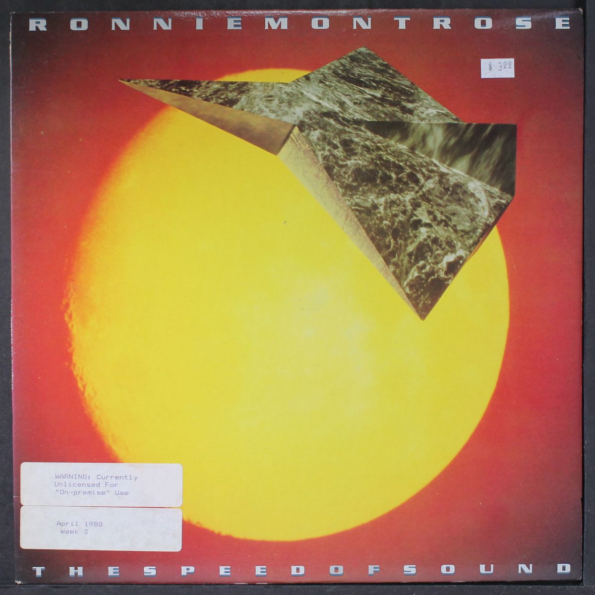 the speed of sound by RONNIE MONTROSE