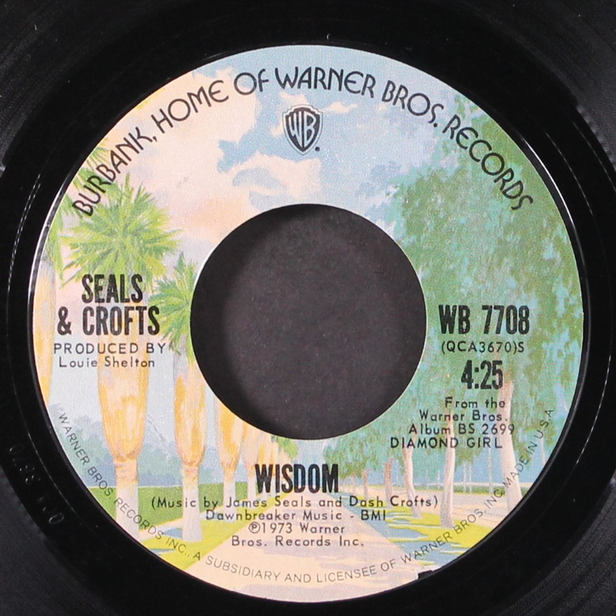 diamond girl / wisdom by SEALS & CROFTS