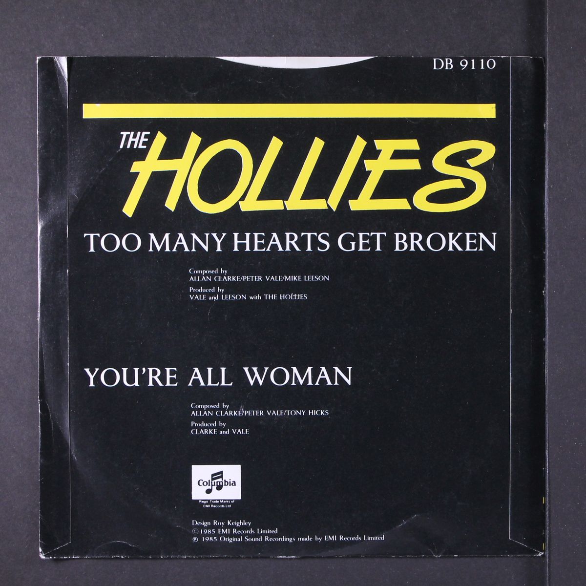 too many hearts get broken / you're all woman by HOLLIES